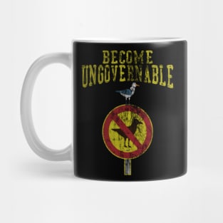 Become Ungovernable Meme Vintage Mug